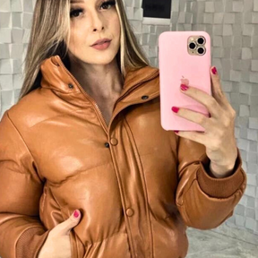 Jaqueta Puffer Fusion Jaqueta inverno Jaqueta feminina Jaqueta moderna jaqueta quentinha Jaqueta pelúcia da Jaqueta blogueira  Jaqueta moda 2024