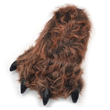 Pantufa Garra de Monstro com Pelo